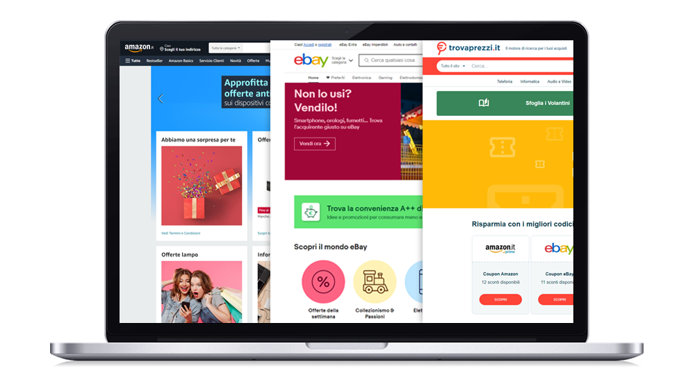 Integrazione Ecommerce con Amazon Ebay Trovaprezzi Lugano Ticino